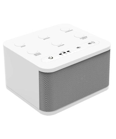 Big Red Rooster 6 Sound White Noise Machine | Sound Machine for Sleeping | Portable White Noise Machine for Office Privacy | Travel Sound Machine Baby | Plug in Or Battery Operated