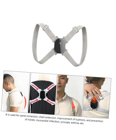FRCOLOR Smart Posture Brace - Adjustable Orthotics Support Belt for Kids | Hunchback Correction & Shock Sensor Tool - Buy Online on GoSupps.com