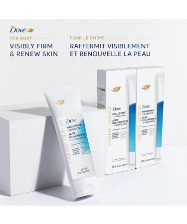 Dove Hyaluronic Acid Serum: 72hr Moisture Plumps & Smooths Extra Dry Skin (237ml) - Buy Online on GoSupps.com