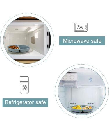 Vossot Baby Plates with Suction Cup - 2 BPA-Free Silicone Dining Plates for Toddlers - Premium Suction Cup Plates for Kids - Buy Online on GoSupps.com