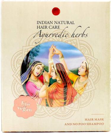 Organic Ayurvedic Herbs for Healthy Hair - 200g | Indian Natural Hair Care - Buy Online on GoSupps.com