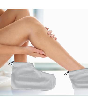 1 paire de gants d' pilation la cire de paraffine chaussettes de bain r glables chaussettes d'hiver isol es accessoires pour la maison et les d placements gris B B Gris - Buy Online on GoSupps.com