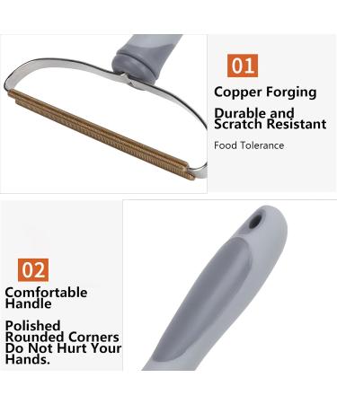 Portable Pet Hair Remover - Easy Manual Tool for Carpets & Furniture | Effective Fur Removal | International Shipping Available - Buy Online on GoSupps.com