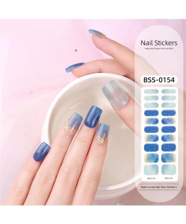 Long lasting Gel Nail Stickers Easy Application for Women and Girls Bss0289 - Buy Online on GoSupps.com