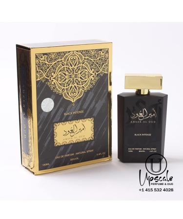 Almas Perfumes modernistic Oudh Ameer Al.Oud Black Intense Eau De Parfum Unisex Spray - 3.4 Fl Oz (100 ml) Saffron Wood Amber Vanilla 3.4 Fl Oz (Pack of 1) - Buy Online on GoSupps.com