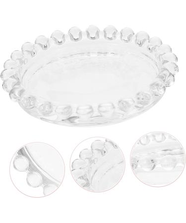 IWOWHERO Nail Brush Stand Piece Nail Pen Holder Nail Brush Manicure Tools Glass Crystal Nail Art Mixing Tray - Buy Online on GoSupps.com