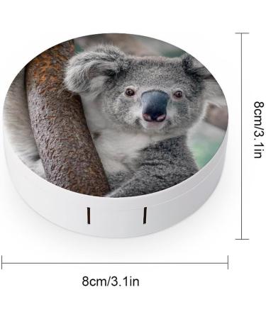 Buy Cute Koala Contact Lens Travel Kit - Portable Box with Mirror for Daily Use - International Shipping Available - Buy Online on GoSupps.com