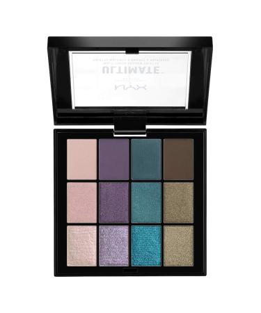 NYX Professional Makeup Ultimate Multi-Finish Shadow Palette - Smoke Screen 0.48oz | Buy Now for International Shipping - Buy Online on GoSupps.com