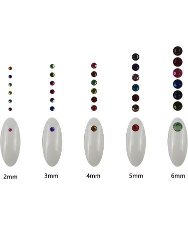 4930 Pieces Flatback Rhinestones Set for Nail Art and Crafts - With Tweezers and Picking Pen - Mixted Color+Multicolor - Buy Online on GoSupps.com