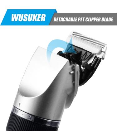 Wusuker Replacement Blade for All oneisall & HOLDOG Dog Grooming Clippers Snap-in Replacement Blades Fit for Most Low Noise Dogs Cats Grooming Clipper (2 Pack Blade + 4 Pcs Guards) - Buy Online on GoSupps.com
