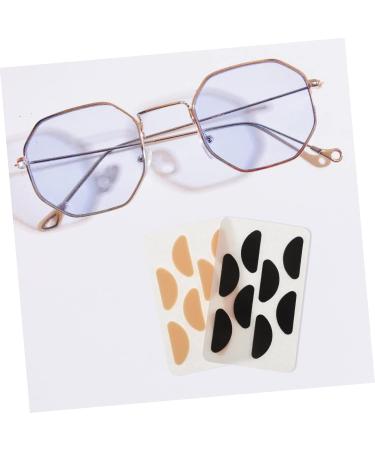 Healeeved 120 Pairs EVA Sponge Nose Pads for Glasses - Nasal Pillows & Stripes for Comfort - Black Skin Color - 3 Sets (2x0.8x1cm) - Perfect for Sunglasses & Eyewear Support - Buy Online on GoSupps.com
