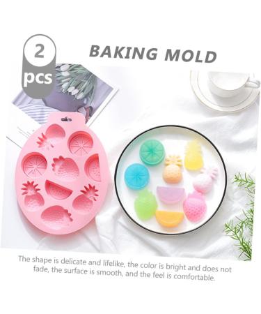 Milisten 4 Pcs Ice Cube Mold Kids Stencils Wedding Stencils Creative Molds Non-Stick Molds Silicone Molds Candle Molds Mini Candle Silicone Soap Molds Silicone DIY Mold Cake Mold Strawberry 22.7x17.1cmx2pcs As Shownx2pcs - Buy Online on GoSupps.com