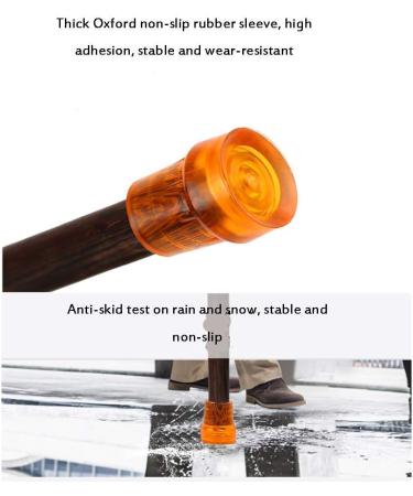 Adult Crutches Solid Wood Crutches Environmentally Friendly and Healthy African Rosewood Material Round Handle Ergonomic Design Light and Easy to Carry Crutches Hello Independence 85cm - Buy Online on GoSupps.com