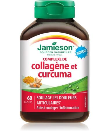 Jamieson Collagen Turmeric Complex 60 Count & Tart Cherry and Turmeric 30 count SUPPLEMENT + SUPPLEMENT 9122 - Buy Online on GoSupps.com