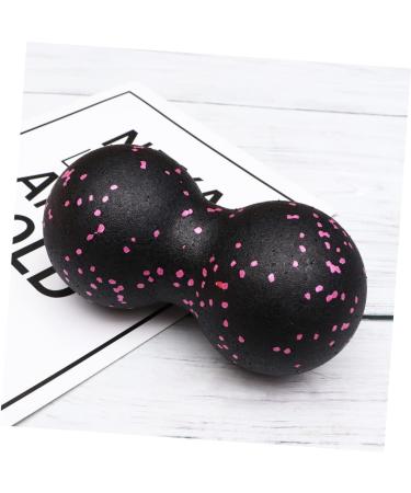 Minkissy Gym Massage Ball - Enhance Your Yoga & Fitness Routine with Neck & Back Relief Tools | Pink Lacrosse Balls for Muscle Roll & Balance | 16.5x8.5x2cm - Buy Online on GoSupps.com