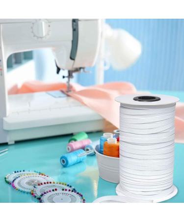 Premium Quality 5MM Round Elastic Cord for Sewing Masks - 185 Yards | Soft Stretchy Elastic String for DIY Crafts - Buy Online on GoSupps.com