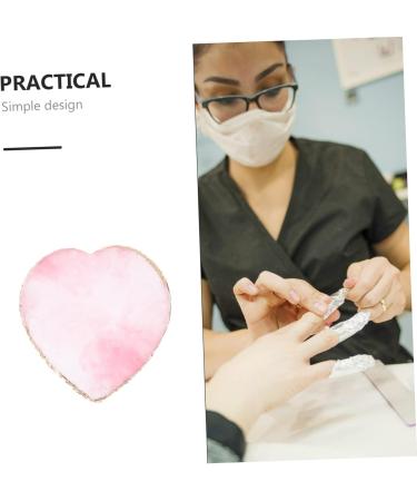 Ipetboom Nail Palette Nails Gel Acrylic Nail Manicure Nail Tip Board Nail Art Tool Nail Mixing Plate Mixing Palette Gold Cosmetic Decor Nail Color Mix Board Resin Nail Piece Love Pink - Buy Online on GoSupps.com