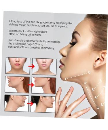 OHPHCALL 80pcs V-type Lift Face Pasters Skin Lifting Tape Face Lifting Sticker Sticker Skin Tightening Tapes Tape for Face Lifting Face Tape Lifting Invisible Face Chin Lift Tapes - Buy Online on GoSupps.com