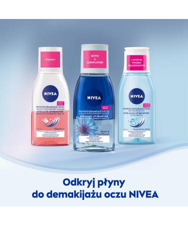 NIVEA Double-Way Eye Make-up Remover 125 ml - Gentle & Effective | Shop Internationally at Your Store Name  - Buy Online on GoSupps.com