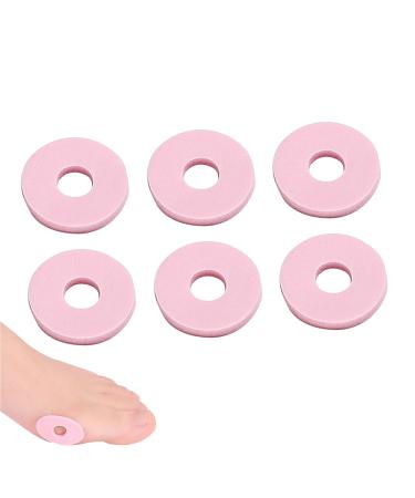 Round Corn Cushions | Corn Cushion Pads Corn Patches Foot Toes Soft Foam Callus Cushions Waterproof Corn Protectors Adhesive Foot Care Cushions Gentle Support
