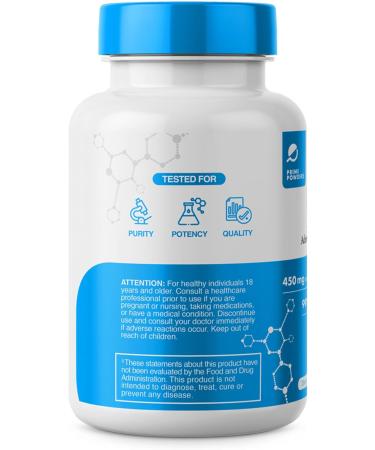 ATP Capsules - Boost Energy & Endurance - 120 Capsules of Adenosine Triphosphate Disodium - 400mg per Serving - International Shipping Available - Buy Online on GoSupps.com
