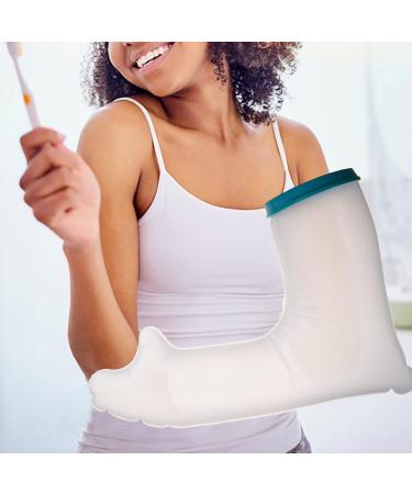 Waterproof Arm Protector for Bathing - 60cm Long Adult Cover with PP Glue & Silicone | Shower & Skin Protection - Buy Online on GoSupps.com