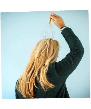 Shentaotao Head Massage Tool - Octopus Head Scratcher for Stress Relief & Relaxation | Home Spa Essential - Buy Online on GoSupps.com