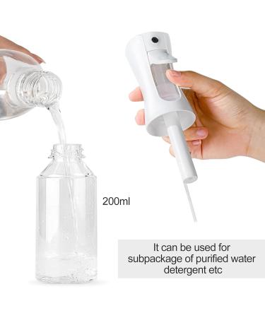 Quelcc 200ml Ultra Fine Mist Spray Bottle | Atomizer for Hair Plants & Cleaning | Perfect Small Spray Bottle - Buy Online on GoSupps.com