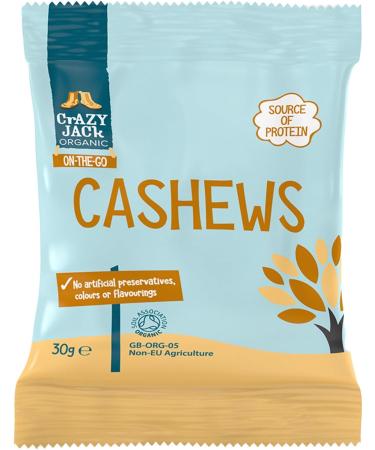 Crazy Jack Fruit & Nut Snacking Bundle (20 units) - Organic Cashew Nuts Almonds Mango & Apricots | Snack size multi-pack - Buy Online on GoSupps.com
