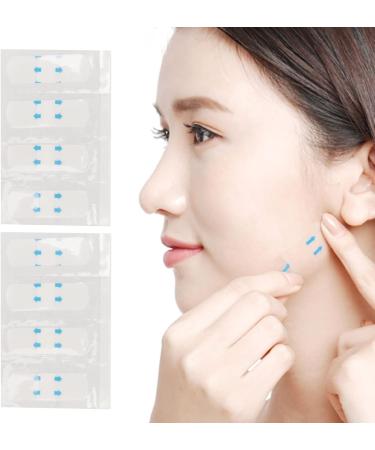 V Facelift Tape 100 Pieces Portable Wrinkle Facelift Tape for Sagging Double Chin Skin - Buy Online on GoSupps.com