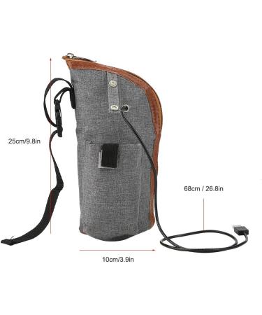 Portable USB Baby Bottle Warmer - Travel Milk Heater Bag with Insulation Thermostat - Buy Online on GoSupps.com