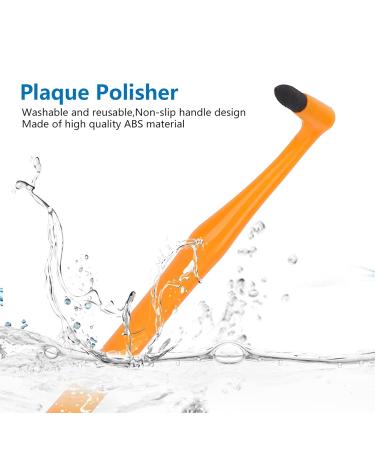 Professional Tooth Remover & Teeth Whitening Polisher | Dental Cleaning Tool for Oral Care (Orange) - Shop Internationally - Buy Online on GoSupps.com