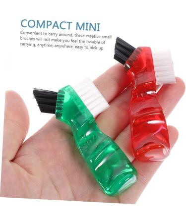 Minkissy Travel Toothbrush Set - 6 Multi-Color Mini Toothbrushes & Dental Floss for Oral Care & Personal Cleaning - Buy Online on GoSupps.com