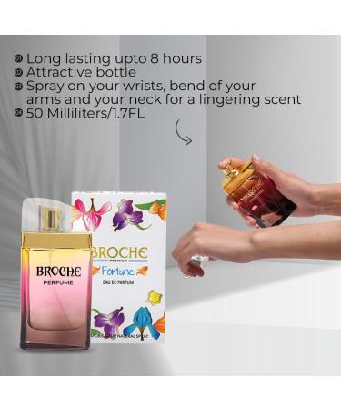 Luxurious Perfumes For Women and Men Eua De Perfume Unforgettable Long Lasting Fragrance For Every Occasion 1.7 fl Oz Unisex Parfum Spray Natural Vaporization Cologne For Men's and Women's Fortune - Buy Online on GoSupps.com