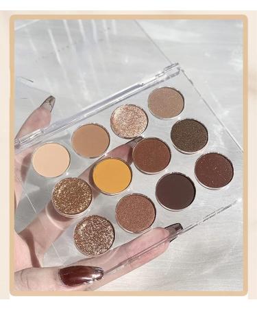 Eyeshadow Palette Matte Eyeshadow Makeup Shimmer Design Eyeshadow Palette for Professional Daily Neutral and Natural Look (B) - Buy Online on GoSupps.com