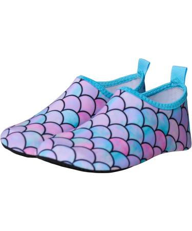 Ylovem Toddler Swimming Shoes - Colorful Aqua Beach Slippers for Kids | Boys & Girls Water Shoes (24/25 EU) - Buy Online on GoSupps.com