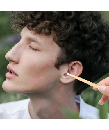 3pcs Yellow Wooden Earwax Cleaning Tools Set - Portable and Practical Men & Women Ear Care Kit - Buy Online on GoSupps.com