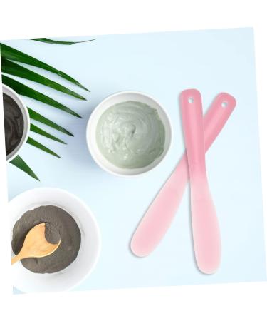 WOONEKY 10pcs Tool Stick Cosmetics Tool Makeup Plate Mixer Mini Pp re-usable 20.5x3x0.6cm Pink - Buy Online on GoSupps.com