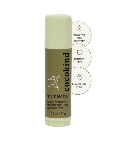 Cocokind Mymatcha All-Over Moisture Stick Lip Balm and Eye Cream for Dry Skin 0.5 Oz NEW Vegan Formula