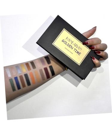 Beavorty 18 glitter eye shadows black glitter palette medium Black - Buy Online on GoSupps.com