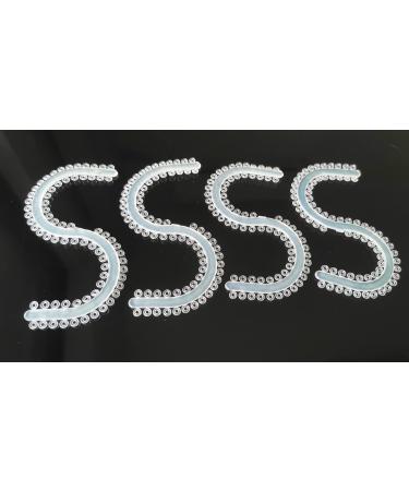 Dental Orthodontic Separator Ties S Type - Clear Molded Orthodontic Separators for Effective Teeth Alignment - Buy Online on GoSupps.com