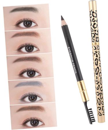 Healvian 6 Pcs Eyebrow Pencil Brush White Eyeshadow Brown Eyebrow Pencil Gel Eyeliner Pencil Eyebrows - Buy Online on GoSupps.com