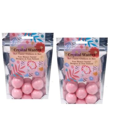 Vanilla Rose Blossum Bath Bomb Fizzers 16 Golf Ball Size Fizzers