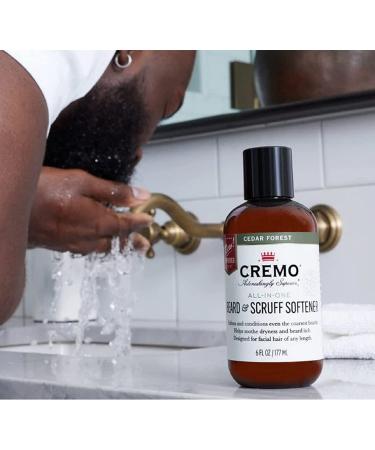 Cremo All-In-One Beard & Scruff Softener - Cedar Forest 6 oz | Softens & Conditions Beards - Buy Online on GoSupps.com