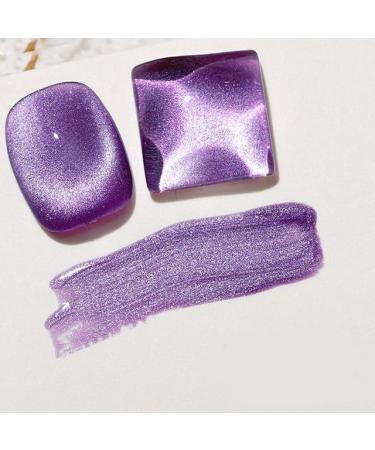 15ml Gel Nail Polish Fluorescent Spar Cat Eye Gel for Manicure Colorful UV Semi Permanent Nail Polish Phototherapy Gel - (Color: 8)