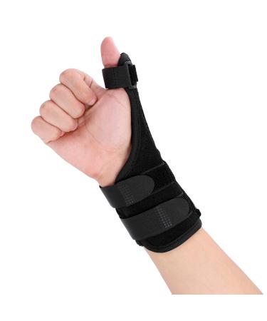Thumb Spica Splint Wrist Stabilizer Brace - Adjustable Arthritis Support & Trigger Finger Immobilizer | Tendonitis Relief & Reversible Design - Buy Online on GoSupps.com