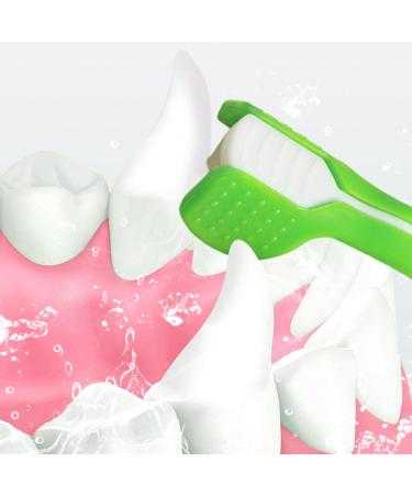 2-Piece Long Handle Dog Toothbrush Set | 360 Soft Cat & Dog Dental Care | Triple-Head Oral Hygiene Deep Clean - Buy Online on GoSupps.com