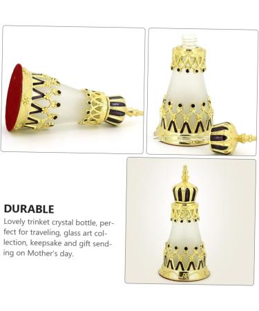 FRCOLOR Essential Oil Bottle Perfumes Arabes Perfume Sample Bottle Arabic Travel Perfume Essential Oil Sample Vials Mini Perfume Essential Oil Sample Bottle Retro Bottled Glass - Buy Online on GoSupps.com