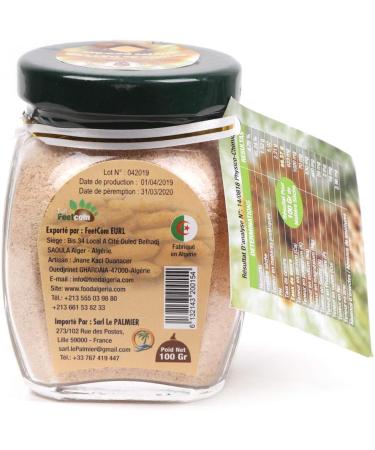 Natural Date Sugar (Powder) 100 Gr Jar - Buy Online on GoSupps.com