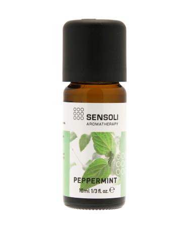 SENSOLI Peppermint Essential Oil 10ml - Pure and Natural Essential Oil for Aromatherapy and Diffusers